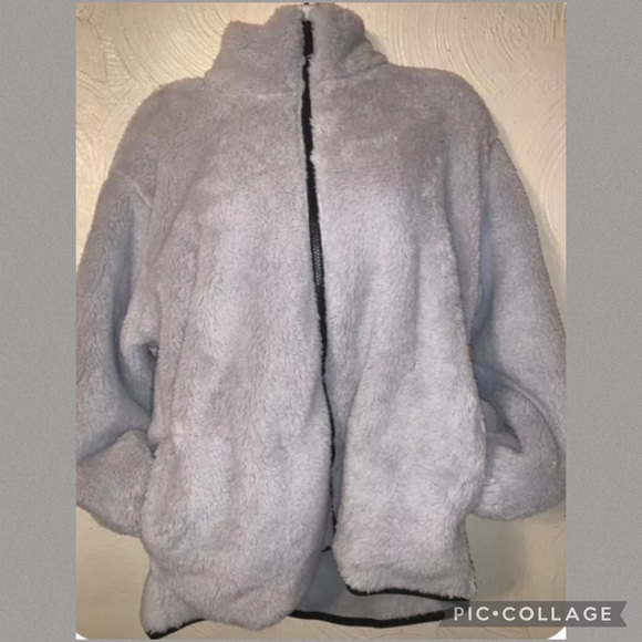 Victoria's Secret Pink Large Polar Fleece Full-
zip Nwt Awesome VS COMFY COZY - Picture 4 of 10